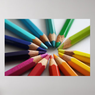 Pôster Círculo de Cor