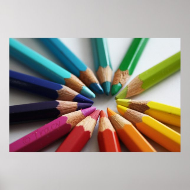 Pôster Círculo de Cor (Frente)