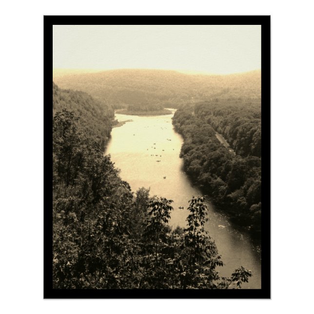 Pôster Círculo do rio (Frente)