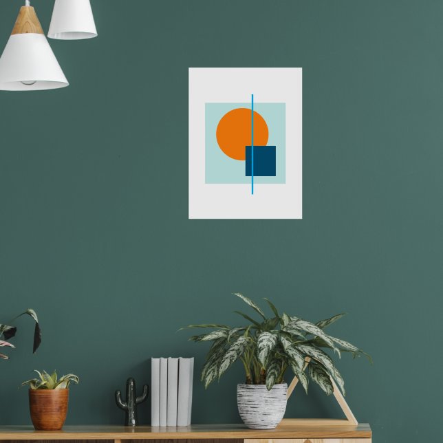 Poster Círculo Flutuante 4 (Sala de Estar 1)