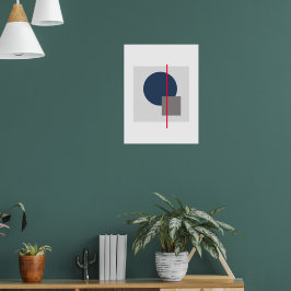 Poster Círculo Flutuante 4