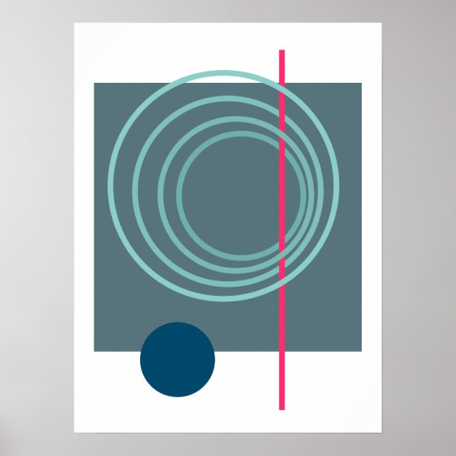 Poster Círculo Flutuante 5 (Frente)