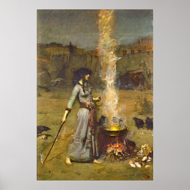 Poster Círculo Mágico 1886 (Frente)