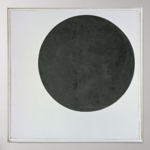 Pôster Círculo preto, c.1923