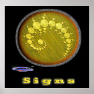 Pôster Círculos de Recorte