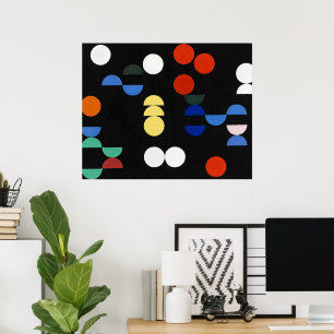 Poster Círculos e Semicírculos Sophie Taeuber-Arp