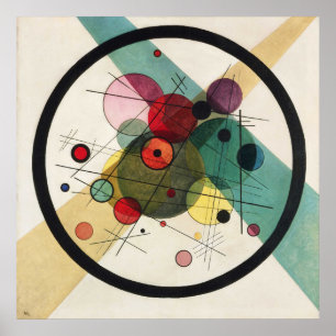 Poster Círculos em um Círculo