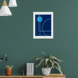 Poster Círculos flutuantes 11 Design abstrato