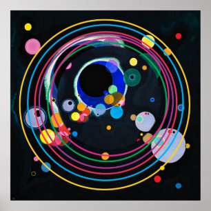 Poster Círculos Kandinsky
