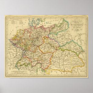 Poster Círculos na Alemanha por 1789