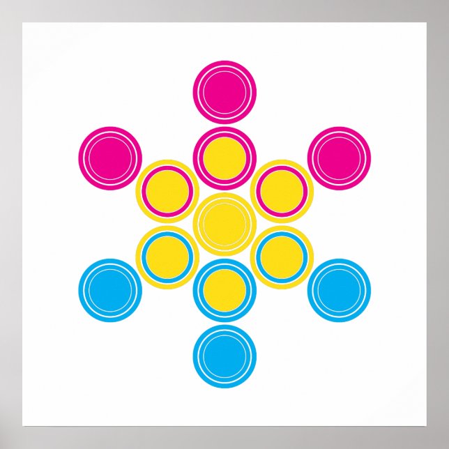 Pôster círculos panSagrados (Frente)