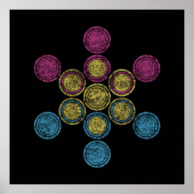 Poster Círculos sagrados (Frente)