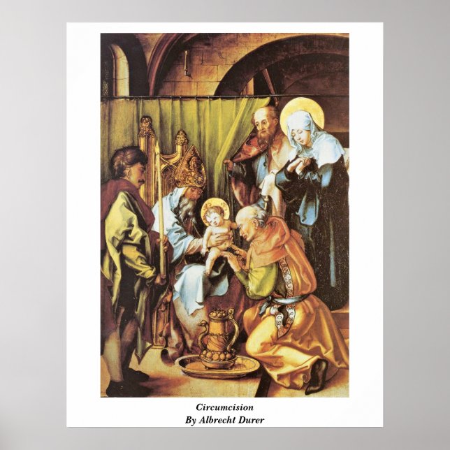 Pôster Circuncisão De Albrecht Durer (Frente)