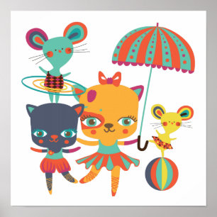 Pôster Circus Cuties