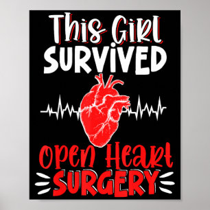 Poster Cirurgia de Coração Aberto Byp Consciencialização