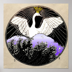 Poster Cisne Branco do Czar Saltan