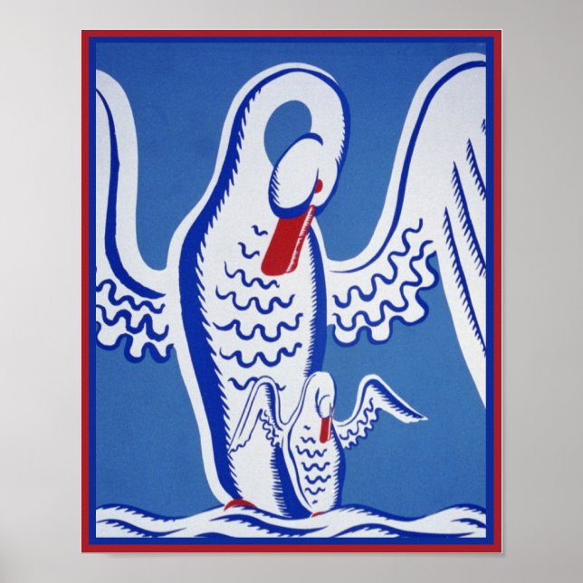 Poster Cisnes (Frente)