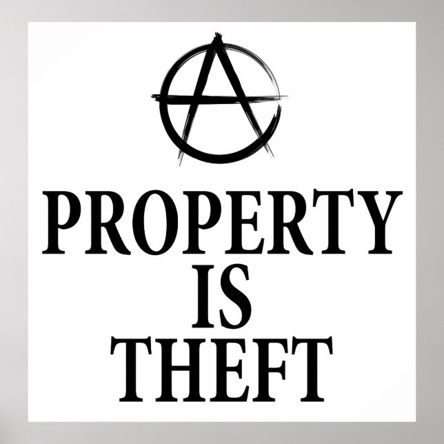 Poster Citação anárquica (Frente)