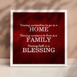 Poster Citação da Família de Tipografia Motivacional<br><div class="desc">Uma bela tipografia sobre a importância da família.</div>