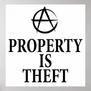 Poster Citação de anarquia