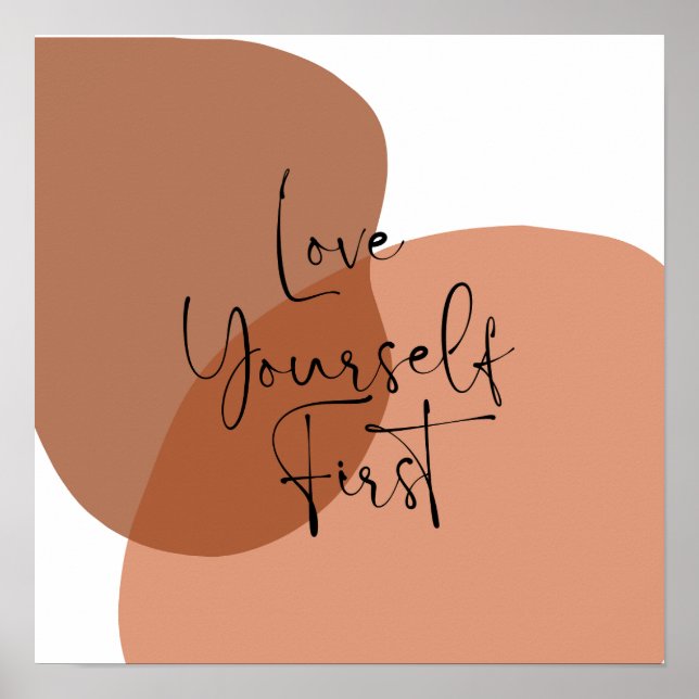 Poster Citação de Autoatendimento Estético (Frente)