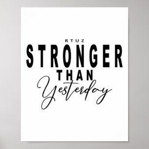 Poster Citação de Fitness Treino de Academia Y2k Impressã
