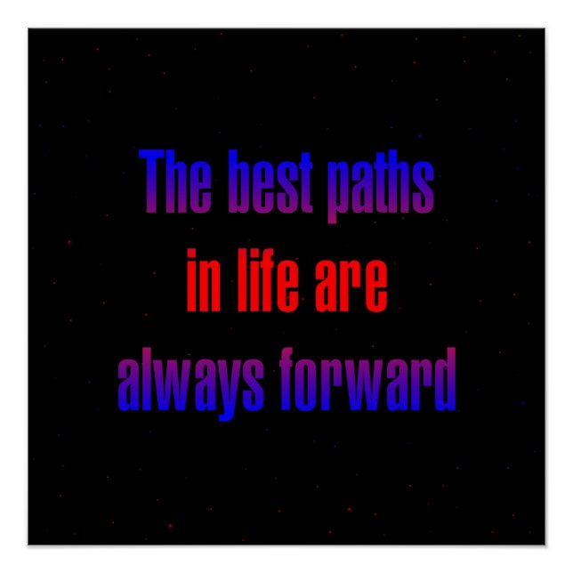 Pôster Citação de Incentivo # 150 (Frente)