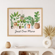 Citação de jardinagem aquarela de planta de casa