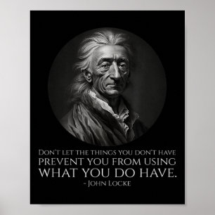 Poster Citação de John Locke - Clicar em Filosofia Políti