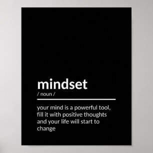 Poster Citação de Mindset
