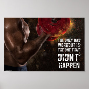 Poster Citação de Motivação do Treinamento em Trabalho de