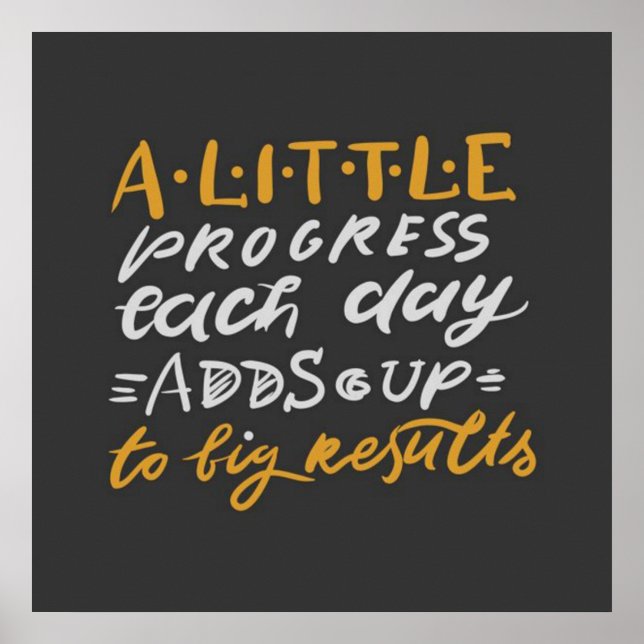 Poster Citação de Motivação do Workout Gym (Frente)