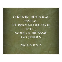 CITAÇÃO DE NIKOLA TESLA - MESMAS FREQUÊNCIAS -