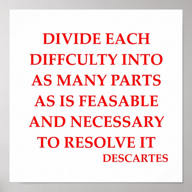 Poster Citação DESCARTE (Frente)
