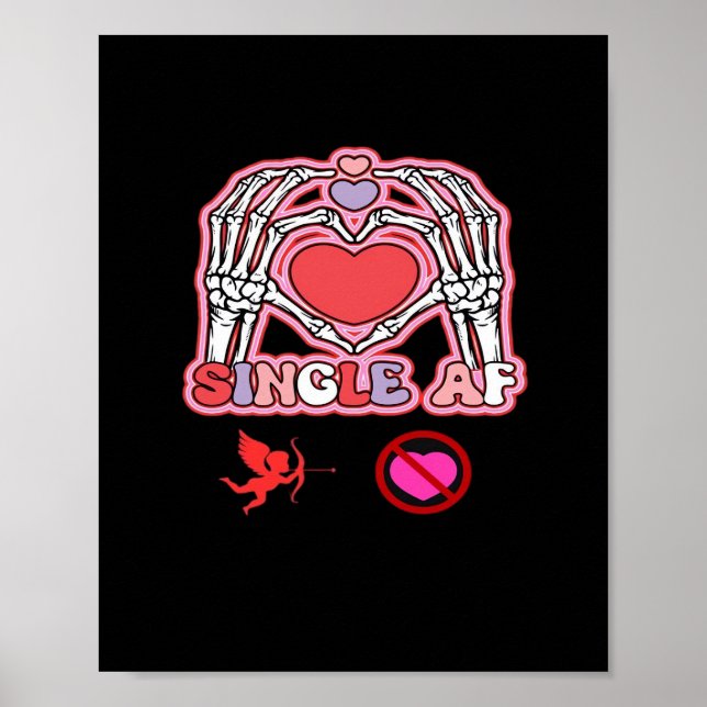 Poster Citação do Dia das Bruxas - Slogan Cute Cérebro (Frente)