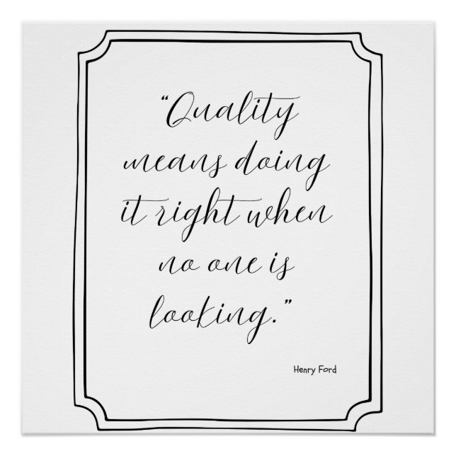 Pôster citação do escritório (Frente)