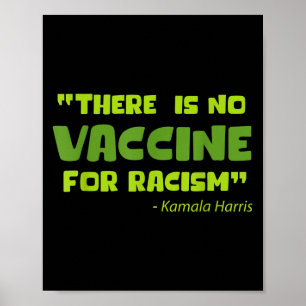 Poster Citação do Gráfico Humor Engraçado Vacinado Kamala