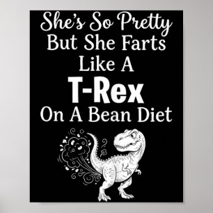 Poster Citação do Saurus de Humor Sarcástico Engraçado