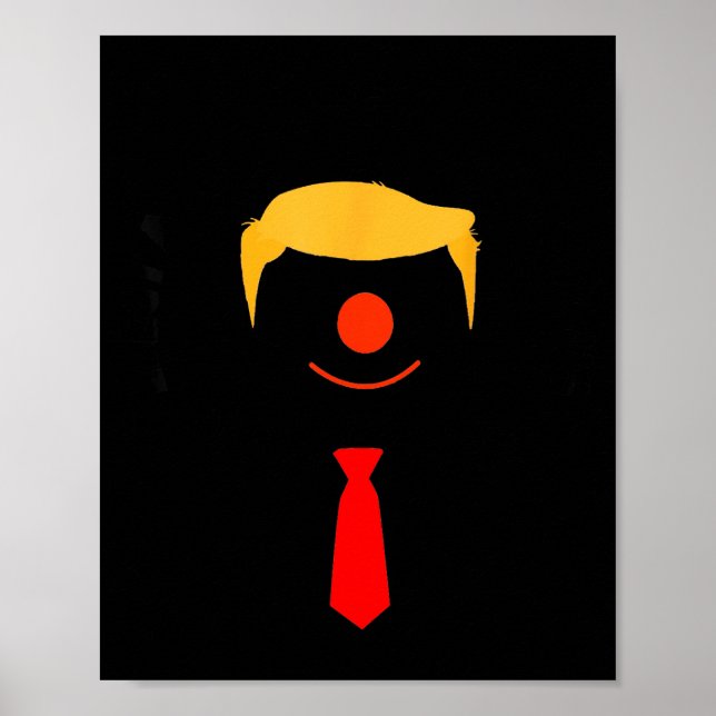 Poster Citação engraçada anti-Trump Não meu presidente De (Frente)