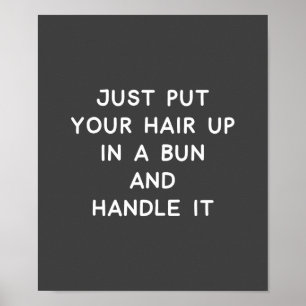 Poster Citação Engraçada Sobre Conselho de Vida e Resi