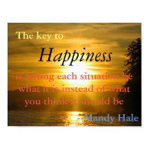 Citação inspiradora e motivacional sobre a felicid