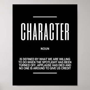 Poster Citação Inspirativa em Caractere