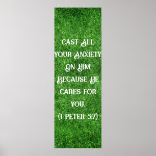 Poster Citação Inspirativa Para A Ansiedade