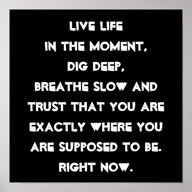 Poster Citação Motivacional (Frente)