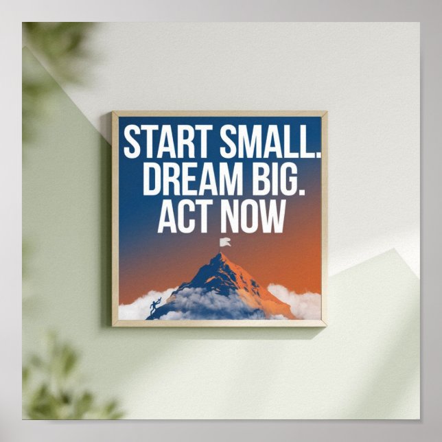 Poster Citação Motivacional (Frente)