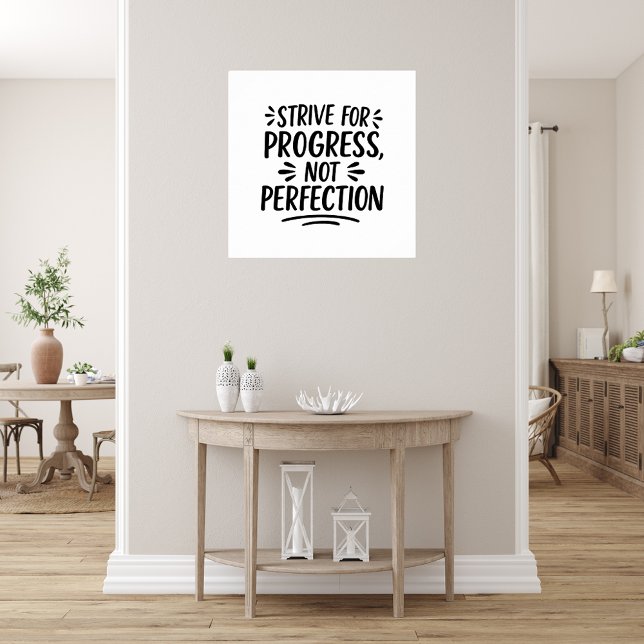 Poster Citação motivacional preto e branco  (Criador carregado)
