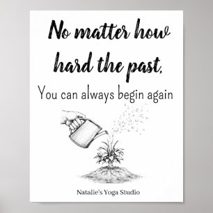 Poster Citação Motivacional Sucesso Saúde Mental