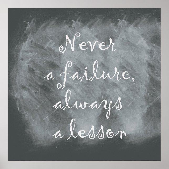 Poster Citação no quadro (Frente)