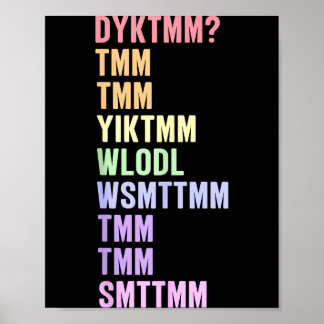 Poster Citação Nostálgica Do Know Muffin Dyktmm