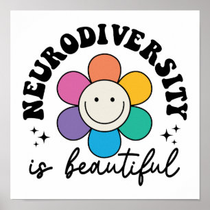 Poster Citação Positiva de Aceitação da Neurodiversidade